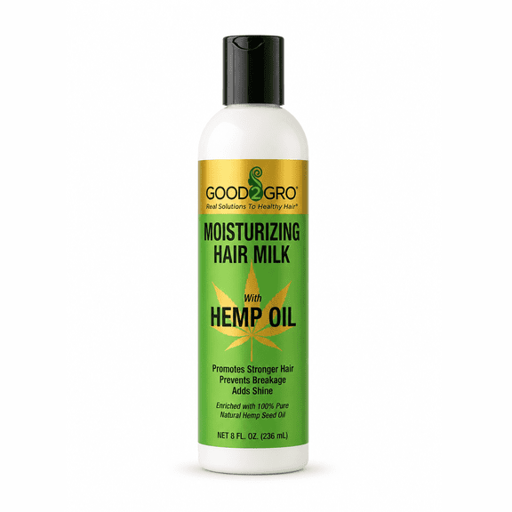 GOOD2GRO Moisturizing Hair Milk - 8oz | Adds Shine, Conditions, Restores & Repairs | De-Frizz & Anti-Breakage Formula for All Hair Types | Vegan & Cruelty-Free