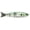 Green Gizzard Shad, variant on Storm Arashi Glide Swimbait Dirty Bone