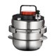 thumbnail image 4 of Stainless Steel 5 Minutes Quickly Cooking Multifunction Camping kusrkot Olla a presión, 4 of 8