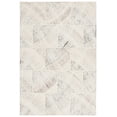 thumbnail image 2 of SAFAVIEH Abstract Lawanda Geometric Area Rug, Ivory/Brown, 5' x 8', 2 of 11