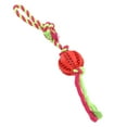 thumbnail image 4 of Dog Teething Toy, Dog Food Dispensing Ball Toy Multifunctional Healthy Bite Resistant  For Chewing For Cat Red, 4 of 8