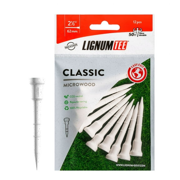 Classic Tee - 2.5″ - White