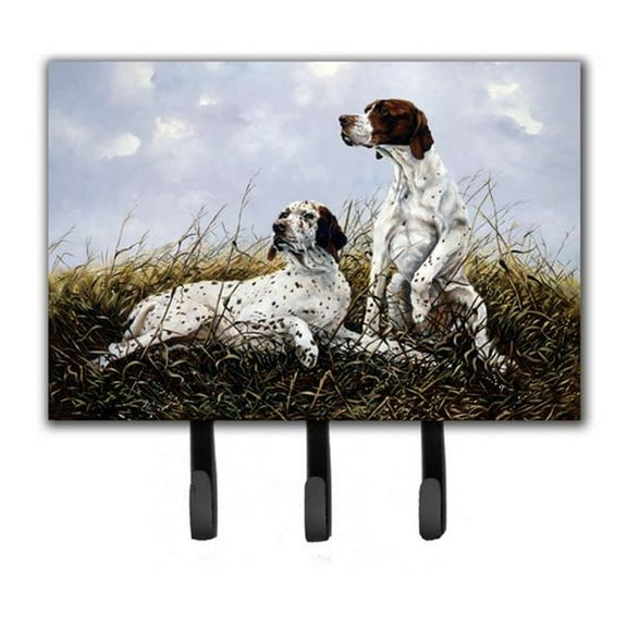 English Pointer by Michael Herring Leash or Key Holder