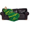 NCAA Oregon Ducks Comfy Throw, Stripes