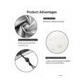 thumbnail image 3 of Cubierta antipolvo para mesa y silla de exterior plateada 210D 180*120*74cm, 3 of 5