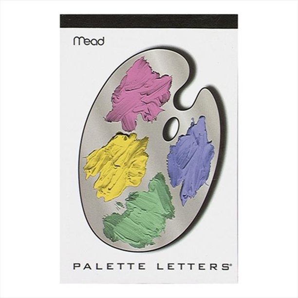 Mead Palette Lettres Tablet 120 Feuilles