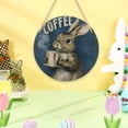 thumbnail image 4 of Adornos de Pascua, regalos de Pascua, adornos de madera de conejo de Pascua, ideales para puertas, paredes, ventanas y decoración del hogar., 4 of 6