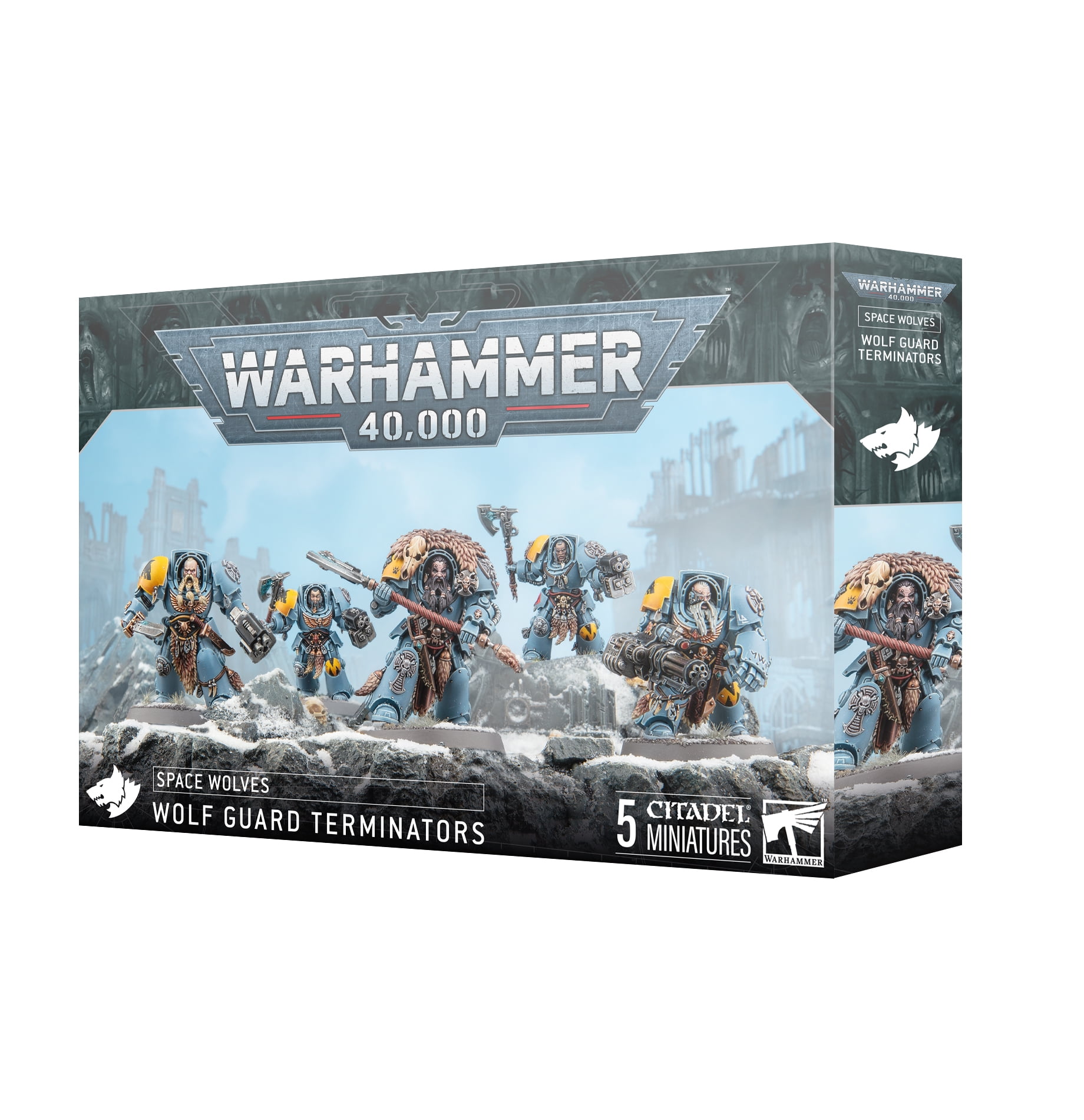 ミニカー Warhammer40,000CombatPatrol:Space Wolves Amazon.com: Games Workshop Warhammer: Combat Patrol: Space