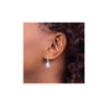 thumbnail image 4 of Grey Freshwater Cultured Pearl 8-9mm Dangle Earrings in Sterling Silver, 4 of 4
