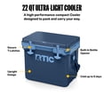 thumbnail image 3 of RTIC 22 Qt 30-Can Ultra-Light Ice Chest Cooler, Navy & Denim, 3 of 9