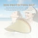 thumbnail image 4 of Pearl Tops Vacío Sun Hat Sobray S Paja Amplia Protección UV Sombrero Gorros de sol para mujer, 4 of 4
