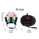 thumbnail image 3 of Snowboard Esquí Invierno Con Gafas para Hombres Mujeres Jóvenes (m) Rosa, 3 of 3