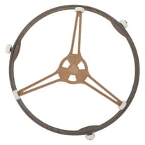 unbranded 1 Set Microwave Oven Turntable Ring with Rollers Microwave Turntable Ring Rotating Ring Roller for Plate