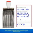 thumbnail image 4 of Sello de rueda ajustable manualmente Sello de rodillo con número de 8 a 16 caracteres Ajustable, 4 of 4