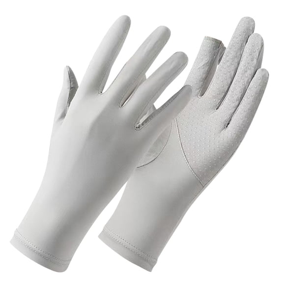 SUXIAN Working Gloves - Grip Hand Protection for Everyday Home and Outdoor Activities Comfortable Breathable Gloves Work Grey_003 One Size