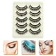 thumbnail image 3 of 10 pares pestañas postizas de pestañas brillantes pestañas dramáticas para mujeres, 3 of 4