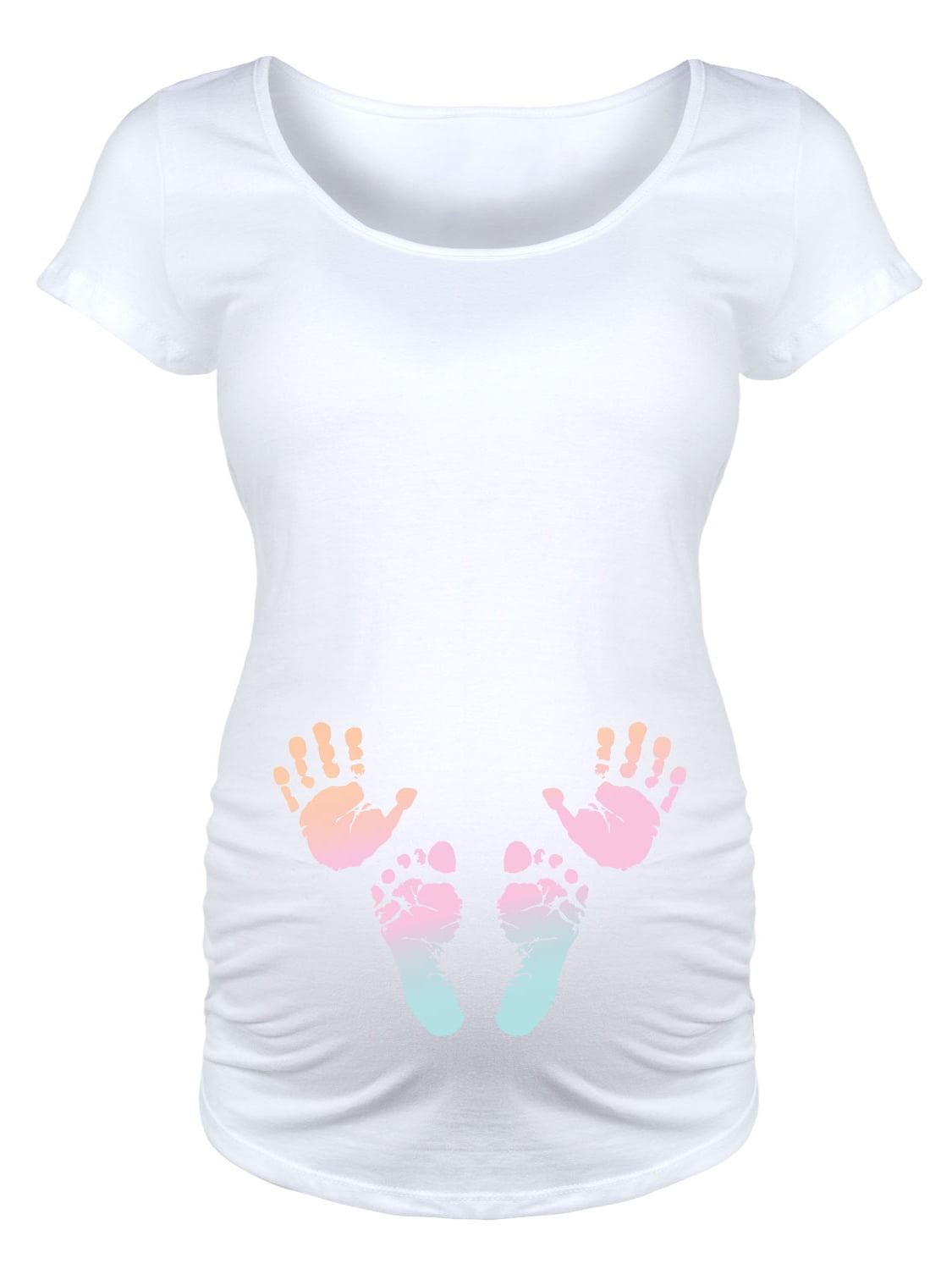 Rainbow Handprints Footprints BELLYMaternity