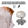 thumbnail image 2 of VERDANVERSE 20Pcs Pant Buttons No Sew Metal Round Assorted Color Clasp Equipped for Weddings, 2 of 4