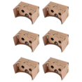 thumbnail image 1 of 6pcs 6 Inch DIY 3D VR Virtual Reality Glasses Hardboard for Cardboard, 1 of 5