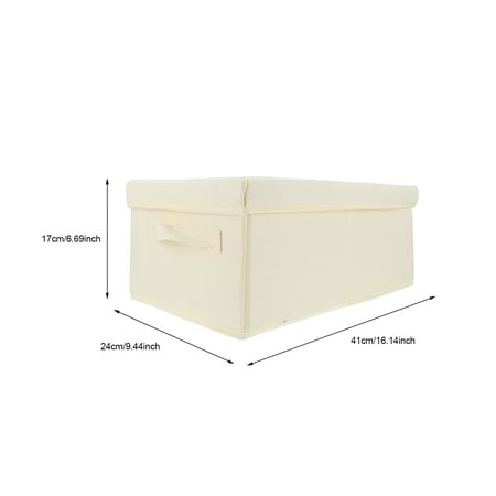 

Foldable and Washable Cloth Storage Box Book Case Sundries Holder Home Supplies