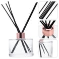 thumbnail image 3 of 1 Set Car Perfume Glass Container with Rattan Stick for Air Purifying Rose Gold, 3 of 8
