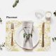 thumbnail image 5 of Elegant Golden Foil Table Runner for Modern Dining Table Decor Shimmering Table Runner for Parties Decoration, 5 of 5