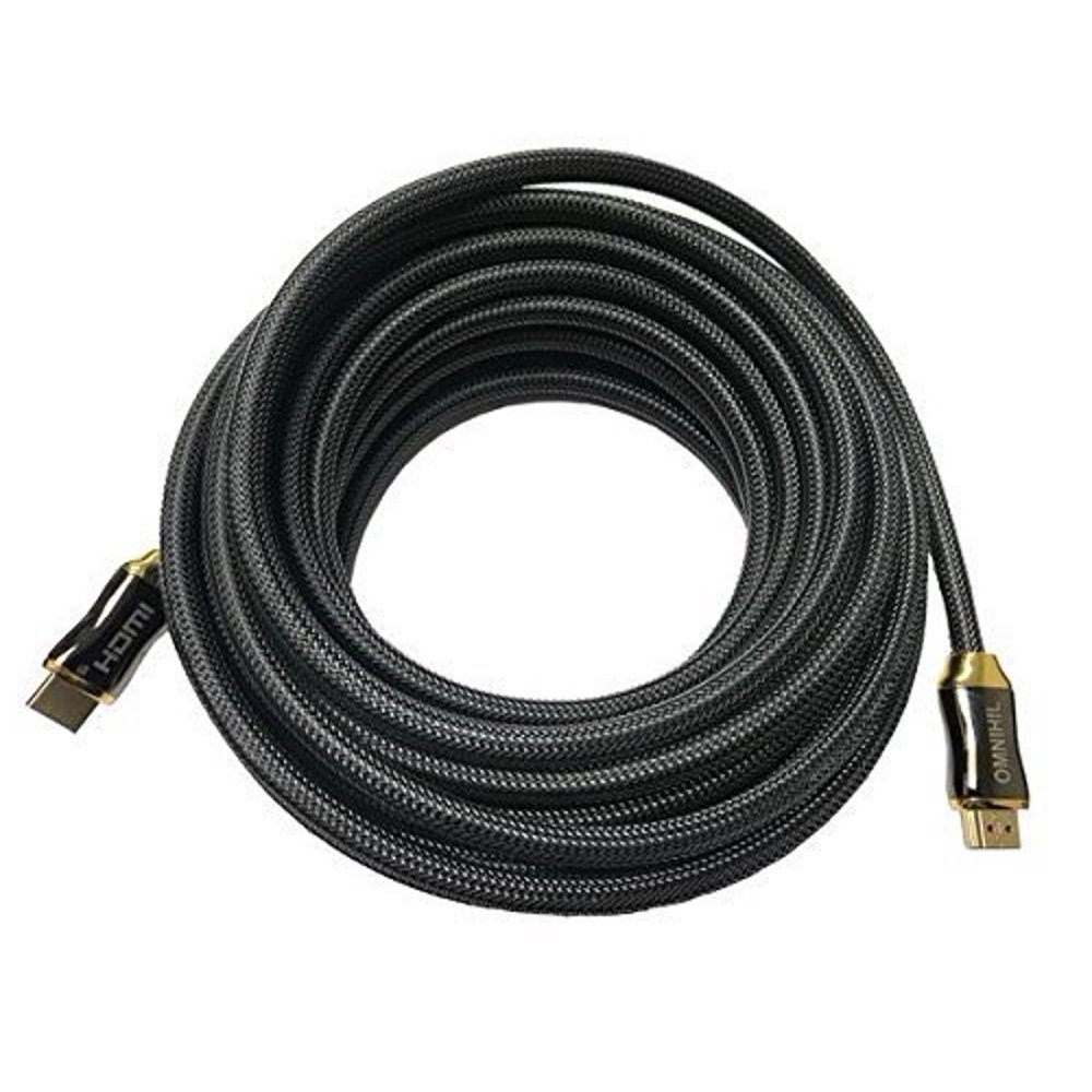 OMNIHIL HDMI Cable, 50 FT, Long HDMI Cord, Supports HDMI 2.0b, Maximum