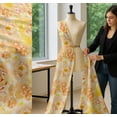 thumbnail image 5 of Soimoi Cotton Voile Fabric Rose Watercolor Fabric Prints By Yard 56 Inch Wide, 5 of 7