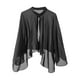thumbnail image 2 of Kimono de gasa Colcomx para mujer cubrir playa Negro, 2 of 6