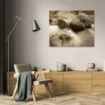 thumbnail image 3 of Vitaly Geyman 44x33 Gallery Wrapped Canvas Wall Art Titled - Sepia Waters VI, 3 of 4