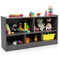 thumbnail image 2 of Costway Librería para Niños y Organizador Juguetes Mueble de 5 Cubos para Juguetes Muñecas Libros Estante de Madera con 5 Compartimientos, 2 of 10
