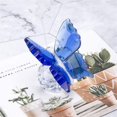 thumbnail image 3 of Mariposa voladora de cristal con Base de bola figurita arte colección de vidrio ornamento estatua Animal pisapapeles Afortunado Sencillez, 3 of 5
