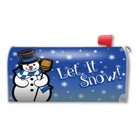 Magnet America Let It Snow! Magnetic Mailbox Cover