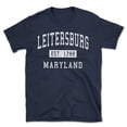 thumbnail image 1 of Leitersburg Maryland Classic Established Men's Cotton T-Shirt, 1 of 1