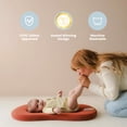 thumbnail image 2 of Snuggle Me® Curve Lite Baby Lounger - Gingerbread, 2 of 9