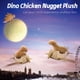 thumbnail image 3 of Peluche TVVPGG Dino Nugget Dinosaur de 50 cm para niños y adultos, 3 of 5