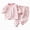 H234-Light Pink, variant on TOWED22 Baby Girl Boy Fall Winter Clothes 2pcs Cotton Graphic Tee Cotton Joggers Pants Toddler Outfits Casual Clothing(Light Pink,18-24 M)