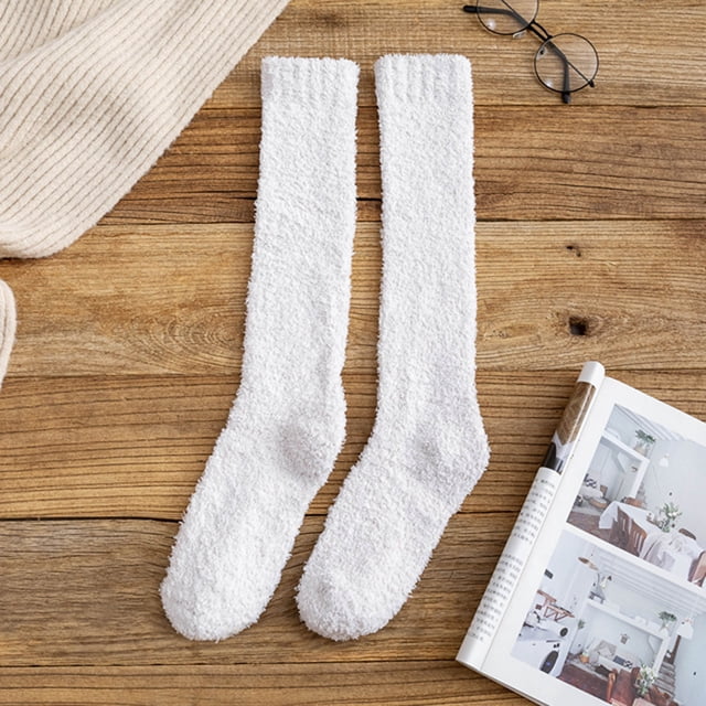 Warm Christmas Fashion Windproof Printing Mid Tube Socks Long Tube Cotton
