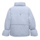 thumbnail image 4 of Puntoco Parkas De Algodón De Manga Larga Con Bolsillos De Color Liso Y Estilo Informal De Invierno Para Mujer, 4 of 7