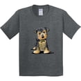 thumbnail image 3 of Inktastic Little Gent Yorkie Youth T-Shirt, 3 of 5