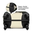 thumbnail image 3 of Bingfone Blue Black Butterfly Art Luggage Cover Washable Suitcase Cover Protector Anti-scratch Suitcase cover Fits 18-32 Inch Luggage (No luggage included), 3 of 8