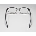 thumbnail image 5 of NEW VERA WANG LUXE SARRA WOMENS/LADIES CAT EYE FULL-RIM BLACK FRAME DEMO LENSES 50-16-135 SPRING HINGES EYEGLASSES/EYEGLASS FRAME, 5 of 9