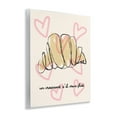 thumbnail image 3 of Stupell Industries Chic Croissant with Hearts Quotes and Sayings Painting Unframed Art Print Wall Art, 11 x 14, 3 of 7