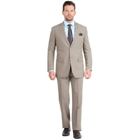 - Mens Three Button Notch Lapel Suit Set