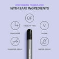 thumbnail image 2 of Wonderskin 1440 Longwear Eyeliner | Shade Licorice Rich Jet Black | New In Box 0.042 oz / 1.2 g, 2 of 3