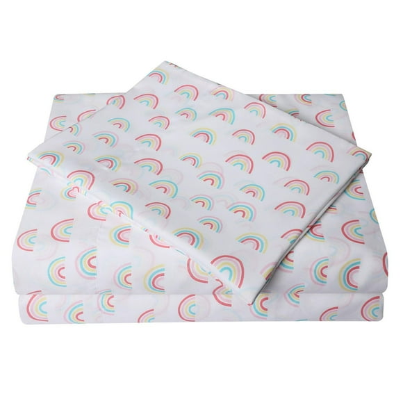 Mainstays Kids Printed Easy Wash Soft-Microfiber Sheet Set