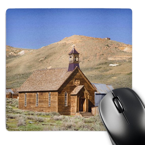 3dRose, CA, Bodie State Historic Park, Methodist Church - US05 JWI0175 - Jamie and Judy Wild, MousePad