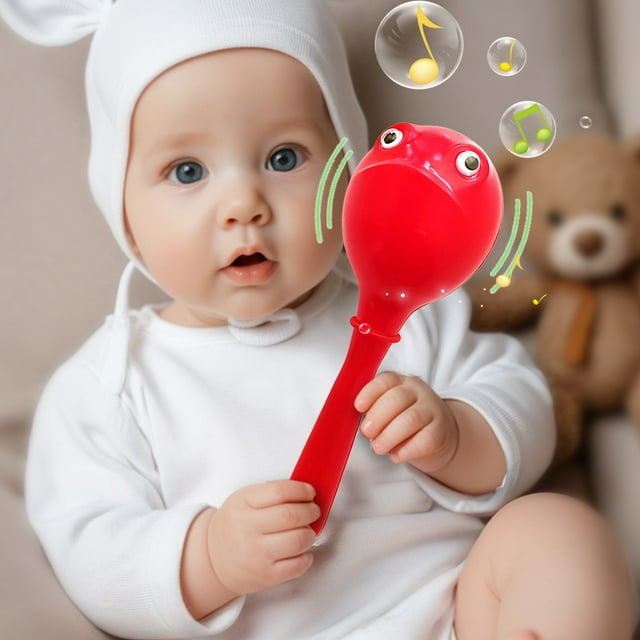 There Are 3 Colors Available Orff Musical Instrument Game Toy Children's Musical Instrument Round Head Plastic Sand Sinker
