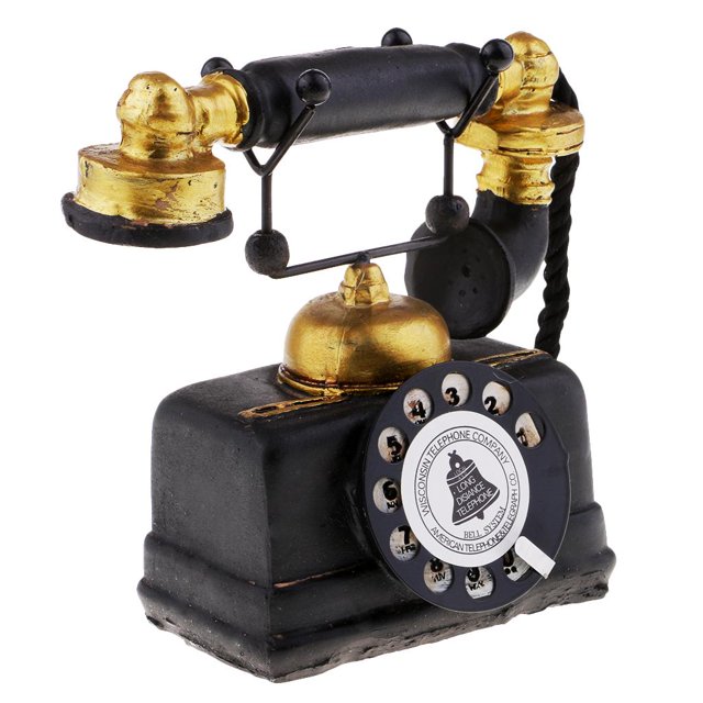 Vintage Antique 1950's Phone Retro Rotary Dial Telephone 7111-14