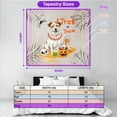 thumbnail image 5 of Trick or Treat Jack Russell Terrier Funny Mummy Cosplay Pumpkin Candy Basket Tapestry Parson Jack Dog Lover Wall Hanging Backdrop Home Decor - 12016, 5 of 5